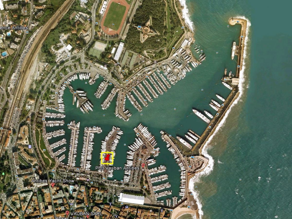 Mooring Port Vauban, Antibes Mole Sud